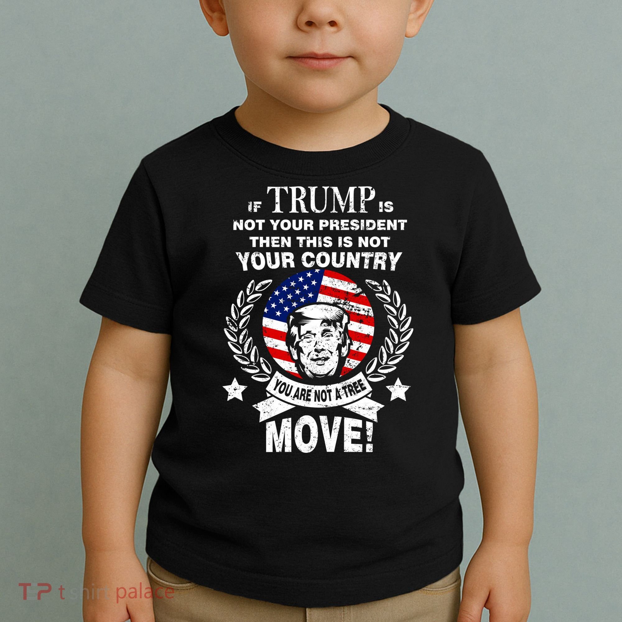 Trump Is Not Your President This Is Not Your Country Toddler T-Shirt