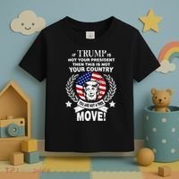Trump Is Not Your President This Is Not Your Country Toddler T-Shirt thumb 3
