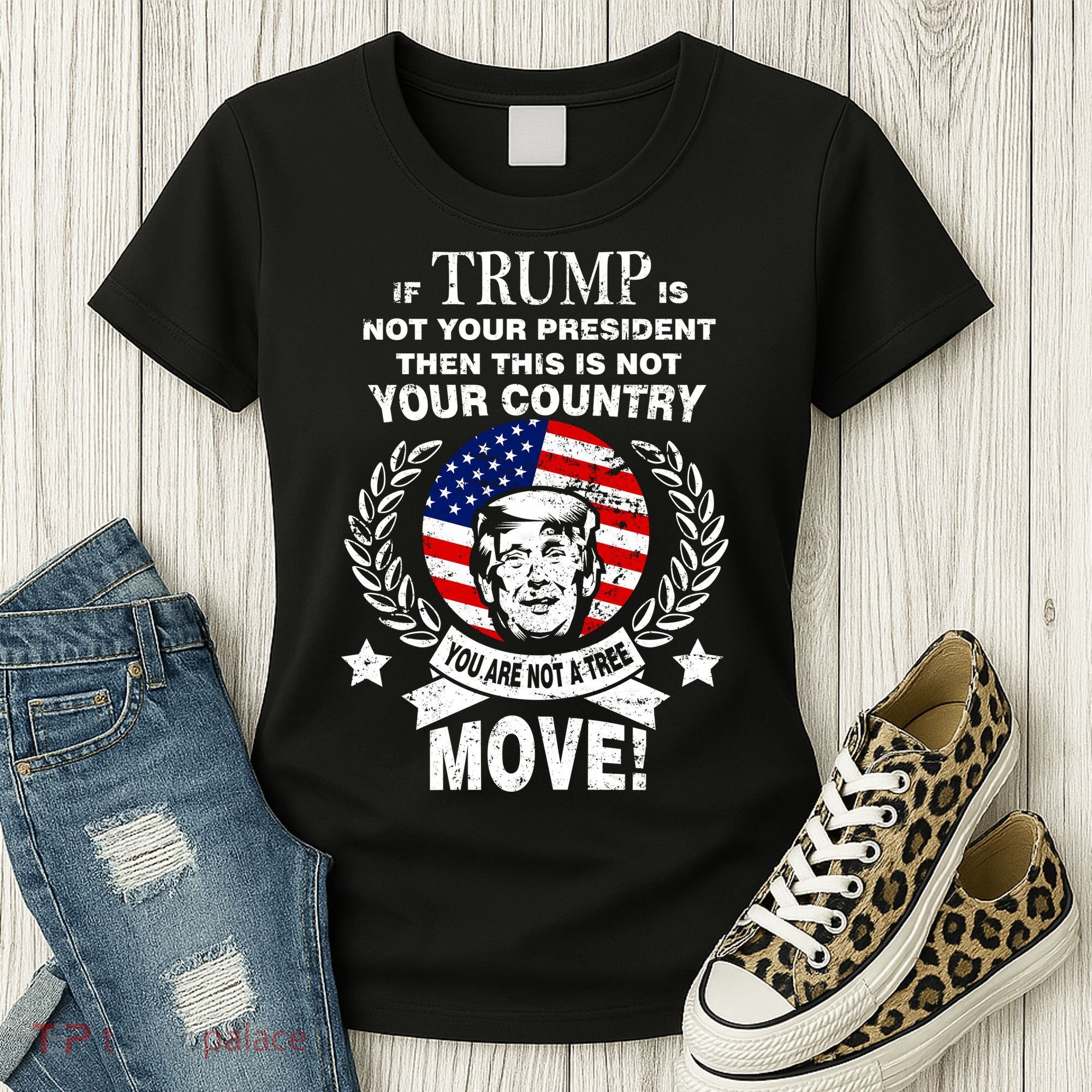 Trump Is Not Your President This Is Not Your Country Women's T-Shirt
