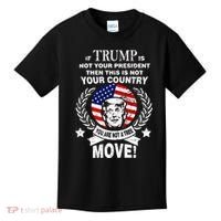 Trump Is Not Your President This Is Not Your Country Kids T-Shirt thumb 0