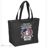 Trump Is Not Your President This Is Not Your Country Tote Bag thumb 2