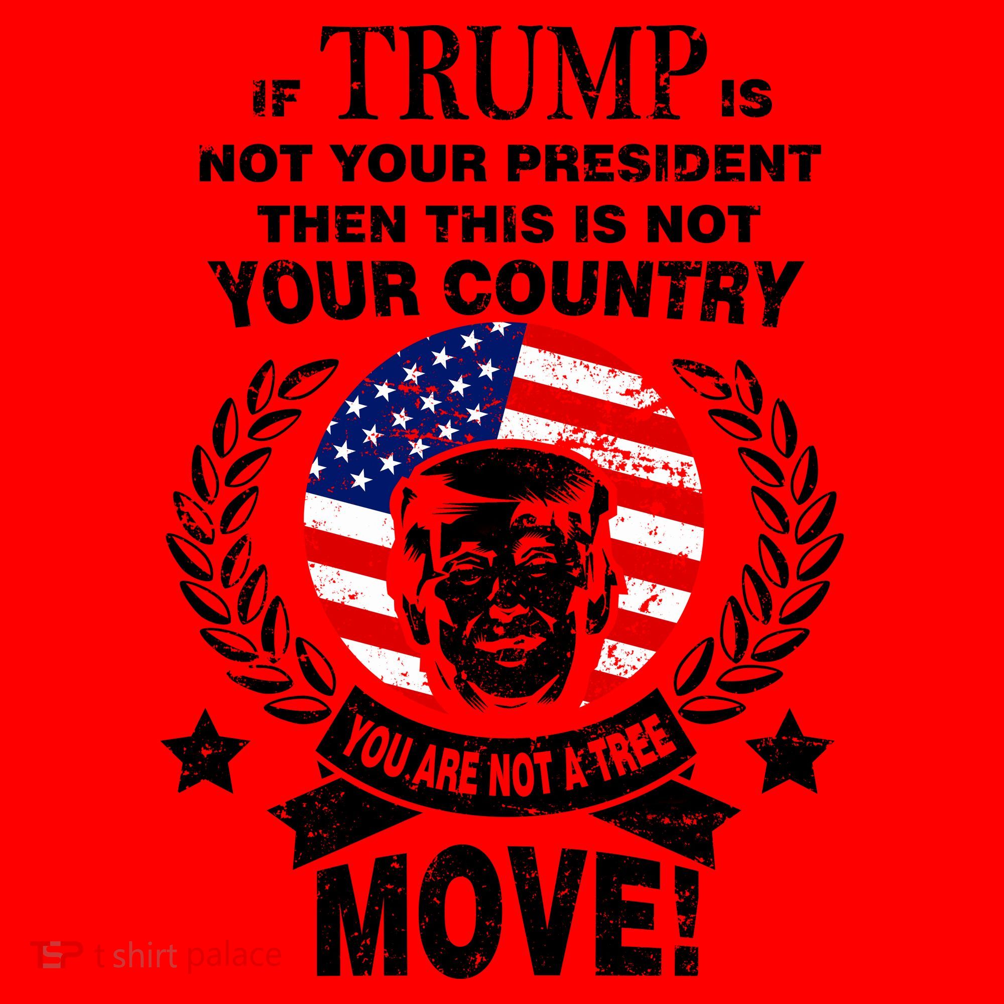 Trump Is Not Your President This Is Not Your Country Santa Hat