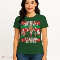 Trump It's Gonna Be Yuge Ugly Christmas  Women's T-Shirt thumb 4