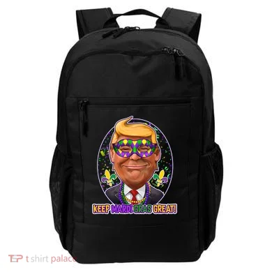 Trump Keep Mardi Gras Great Backpack