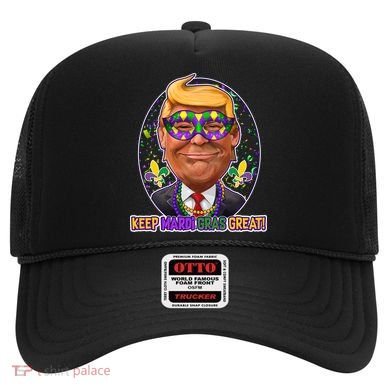Trump Keep Mardi Gras Great Hat