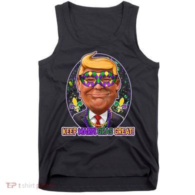 Trump Keep Mardi Gras Great Tank Top