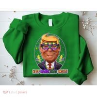 Trump Keep Mardi Gras Great Sweatshirt thumb 2