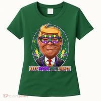 Trump Keep Mardi Gras Great Women's T-Shirt thumb 0