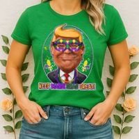 Trump Keep Mardi Gras Great Women's T-Shirt thumb 2