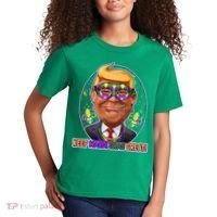 Trump Keep Mardi Gras Great Kids T-Shirt thumb 2