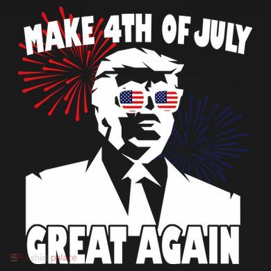 Trump Make 4th Of July Great Again Backpack