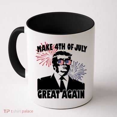 Trump Make 4th Of July Great Again Coffee Mug