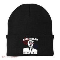 Trump Make 4th Of July Great Again Beanie thumb 0