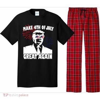 Trump Make 4th Of July Great Again Pajama Set