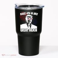 Trump Make 4th Of July Great Again Tumbler thumb 0
