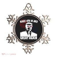 Trump Make 4th Of July Great Again Ornament thumb 0