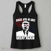 Trump Make 4th Of July Great Again Women's Tank Top thumb 3