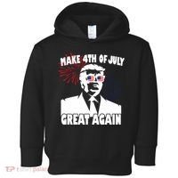 Trump Make 4th Of July Great Again Toddler Hoodie thumb 0