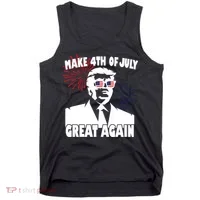 Trump Make 4th Of July Great Again Tank Top thumb 0