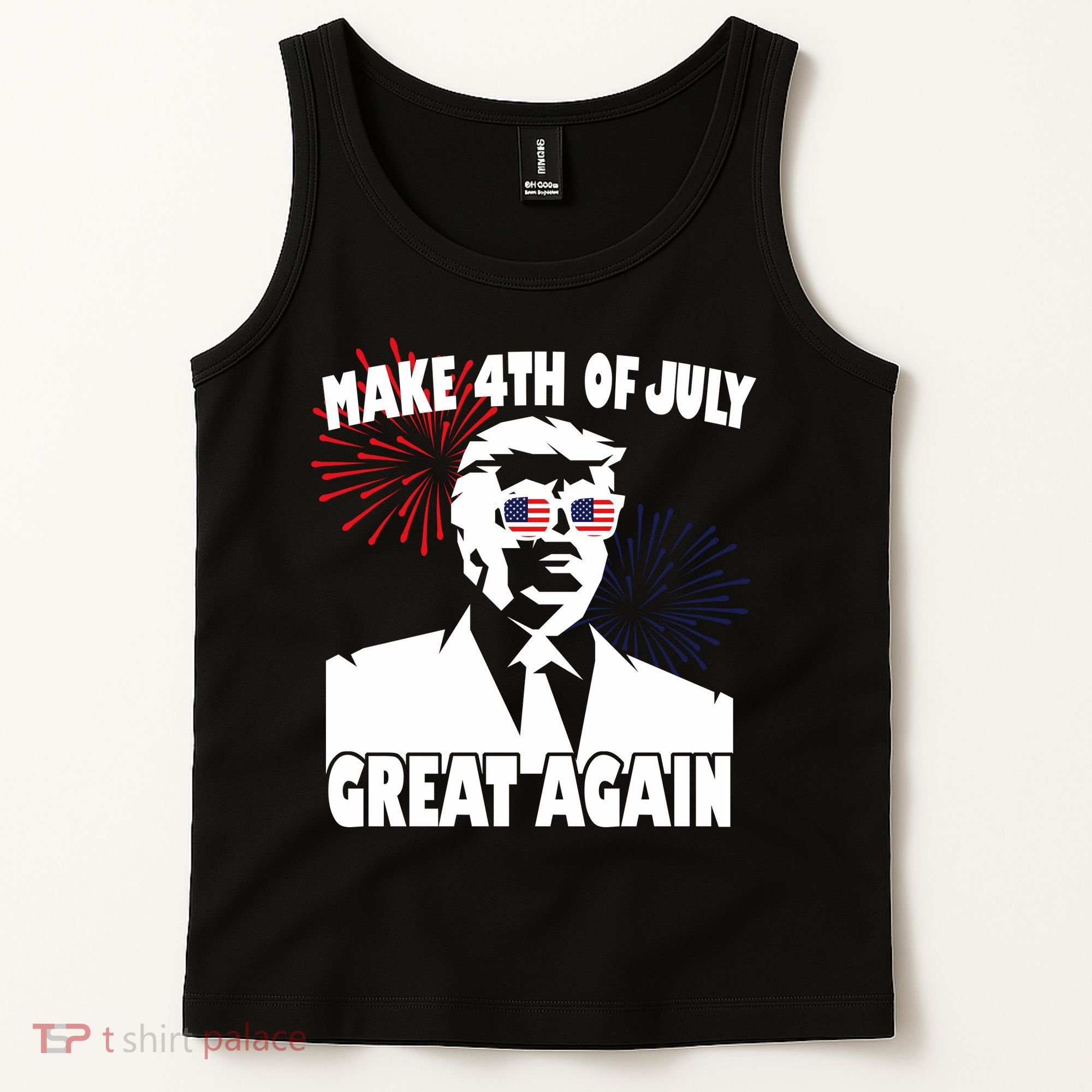 Trump Make 4th Of July Great Again Tank Top