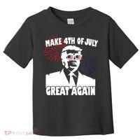 Trump Make 4th Of July Great Again Toddler T-Shirt thumb 0