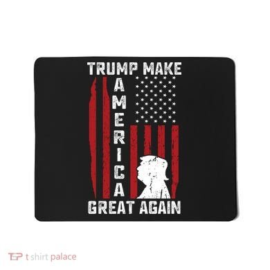 Trump Make America Great Again Distress Flag Mousepad