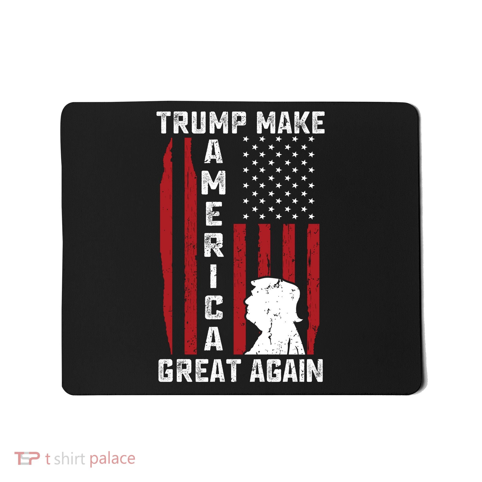 Trump Make America Great Again Distress Flag Mousepad
