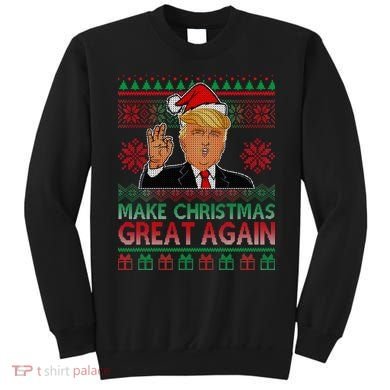 Trump Make Christmas Great Again Ugly Sweatshirt