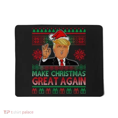 Trump Make Christmas Great Again Ugly Mousepad