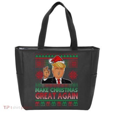 Trump Make Christmas Great Again Ugly Tote Bag