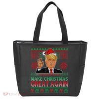 Trump Make Christmas Great Again Ugly Tote Bag thumb 0
