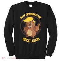 Trump Make Groundhog Day Great Again Sweatshirt thumb 0