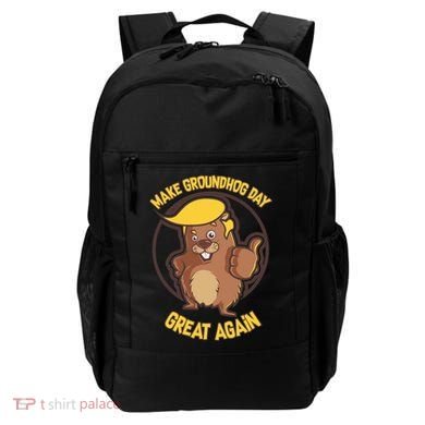 Trump Make Groundhog Day Great Again Backpack