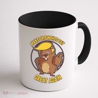 Trump Make Groundhog Day Great Again Coffee Mug thumb 1