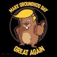 Trump Make Groundhog Day Great Again Baby Bodysuit thumb 2