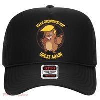 Trump Make Groundhog Day Great Again Hat thumb 0