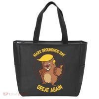 Trump Make Groundhog Day Great Again Tote Bag thumb 0