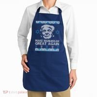 Trump Make Hanukkah Great Again Ugly Apron thumb 2