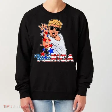 Trump Merica Salt Bae Women's Sweatshirt