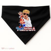Trump Merica Salt Bae USA-Made Doggie Bandana thumb 0