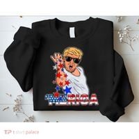 Trump Merica Salt Bae Sweatshirt thumb 2