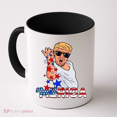 Trump Merica Salt Bae Coffee Mug