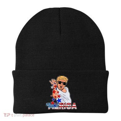 Trump Merica Salt Bae Beanie
