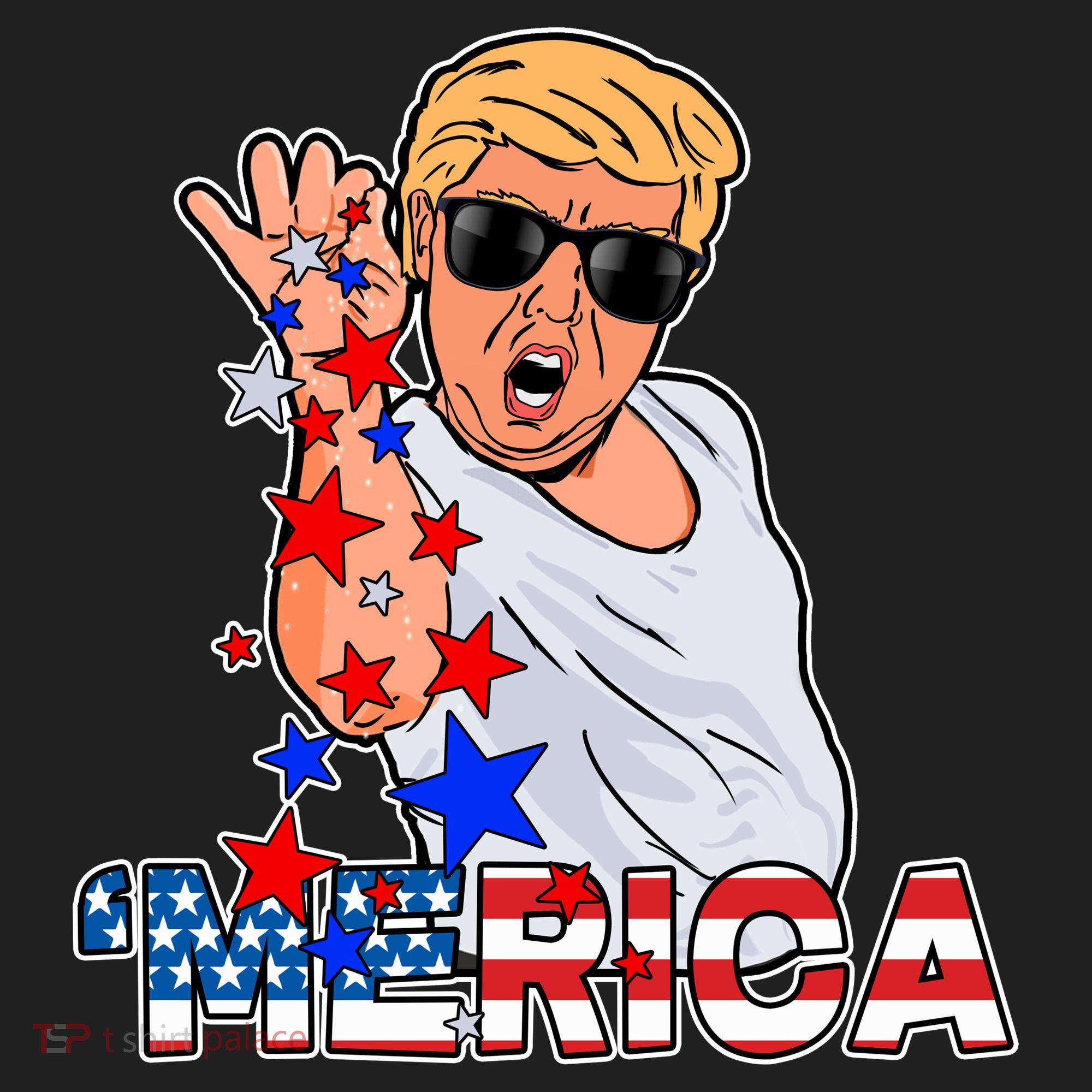 Trump Merica Salt Bae Beanie