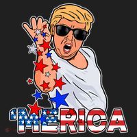 Trump Merica Salt Bae Tumbler thumb 3