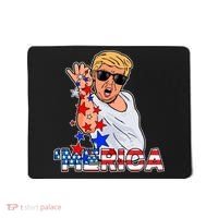 Trump Merica Salt Bae Mousepad thumb 0