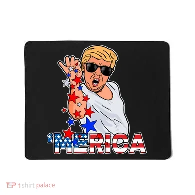 Trump Merica Salt Bae Mousepad