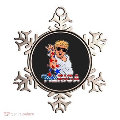 Trump Merica Salt Bae Ornament