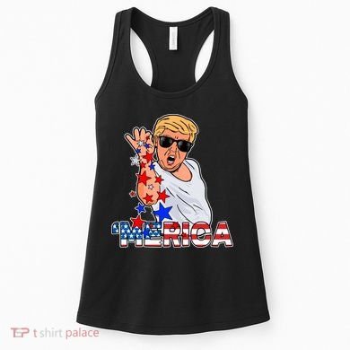 Trump Merica Salt Bae Women's Tank Top