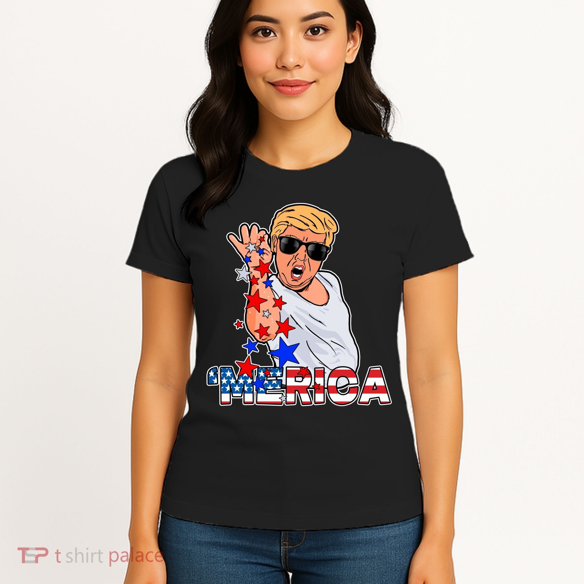 Trump Merica Salt Bae Women's T-Shirt